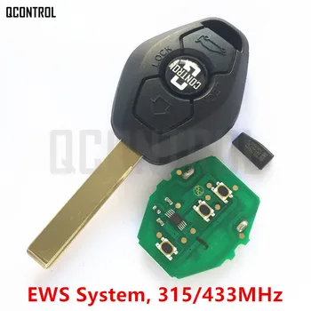 QCONTROL Auto Diaľkové Tlačidlo DIY pre BMW EWS X3 X5 Z3 Z4 1/3/5/7 Série Keyless Vstup Vysielača