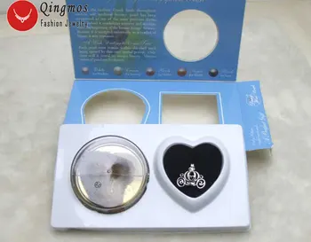 Qingmos Láska Pearl Chokers Náhrdelník pre Ženy S 20 mm Prepravu Klietky Želanie Pearl Držiteľ Módny Náhrdelník Prívesok Darčekovej krabičke-3622