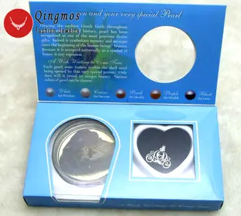 Qingmos Láska Pearl Chokers Náhrdelník pre Ženy S 20 mm Prepravu Klietky Želanie Pearl Držiteľ Módny Náhrdelník Prívesok Darčekovej krabičke-3622