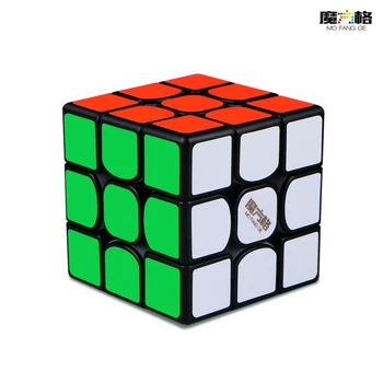 QiYi MoFangGe Thunderclap V3 3x3x3 M Magnetické Magic Cube Stickerless Cube Puzzle Profesionálne Magnety Rýchlosť Kocky 3x3