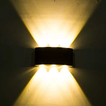 QLTEG LED Nástenné Svietidlo Moderného sconce žiarovka 6w 12w 18w LED nástenné svietidlo nepremokavé Schodisko Svietidlo Spálňa vonkajšie Osvetlenie vnútorné