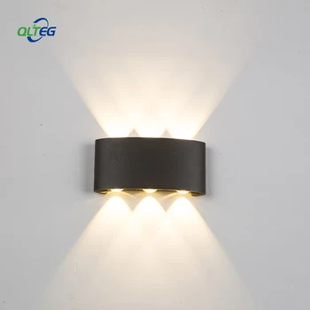 QLTEG LED Nástenné Svietidlo Moderného sconce žiarovka 6w 12w 18w LED nástenné svietidlo nepremokavé Schodisko Svietidlo Spálňa vonkajšie Osvetlenie vnútorné