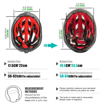 Queshark Ultralight Cyklistické Prilby MTB Bicykel pre Bezpečnosť Spp Horskej Ceste, casco Šport Specialiced Cyklistické Prilby Väčšie Veľkosti 58-64 cm