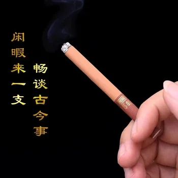 Quitte Dymu Artefakt Black Devil Čokoládová Chuť Cigarety Vyrobené z Čínsky Čaj Cigariet Non-Tabakové Výrobky Bez Nikotínu