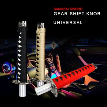 R-EP Auto Universal Samuraj Meč Shift Gombík 25 CM Katana Radiacej Páky pre Automobilových Náhradných dielov