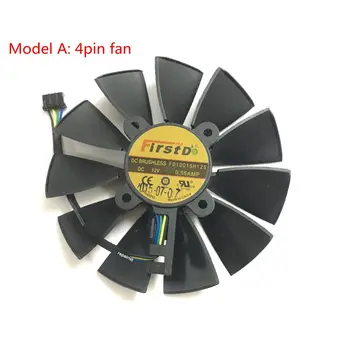 R9 380/380X GPU Chladič VGA ventilátor pre ASUS STRIX-R9380 STRIX-R9380X Grafickej Karty chladenie ako náhrada