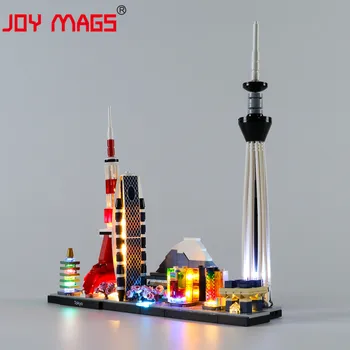 RADOSŤ MAGS Iba Led Svetla Kit Pre 21051 Architektúry Tokio skyline so suvenírmi , (nezahŕňa Model)