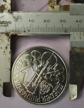 Rakúske Filharmónie Strieborné Mince (1 Oz Staré Pravého Striebra Coin Originálne Mince Európe Zberateľskú Mincu