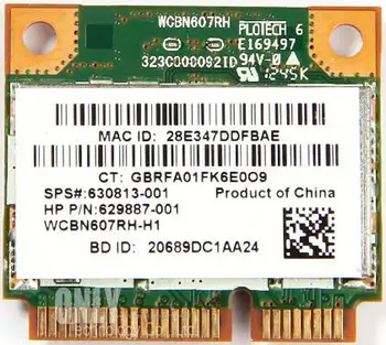 RALINK Rt3592 rt3592bc8 Dual band Wifi 300Mbps half Mini PCI-E Wireless-N Karta SPS: 630813-001 Pre hp 4230s 4430s 4530s 4730s