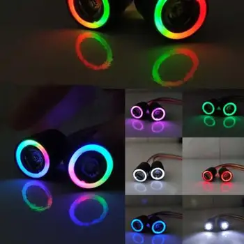 RCtown 17 MM Univerzálny Angel Eye LED Svetlá predné svetlo na 1/10 RC Rock Crawler Axial SCX10 D90 Telo Shell