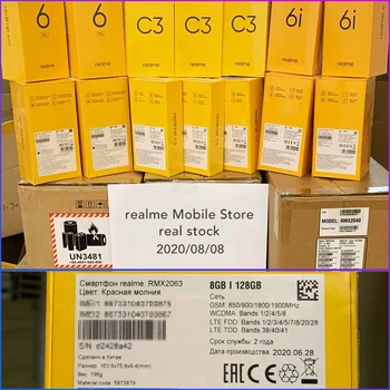 Realme 6 Pro Mobilný Telefón, 8GB RAM, 128 GB ROM 90Hz Globálna Verzia Snapdragon 720 G 30W Flash Poplatok 64MP Kamerou Smartphone 6.6 palec
