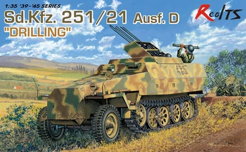 RealTS DRAGON 1:35 Rozsahu 6217 Sd.Kfz.251/21 Ausf. D 