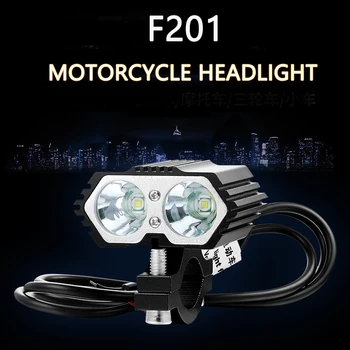 Reflektor Led Motocykel X2 20W Žiarovky, Svetlomety, Reflektory, Hmlové Svetlo pre Motorky Požičovňa skútrov 12V Moto Svetlo Jazdy na Čítanie