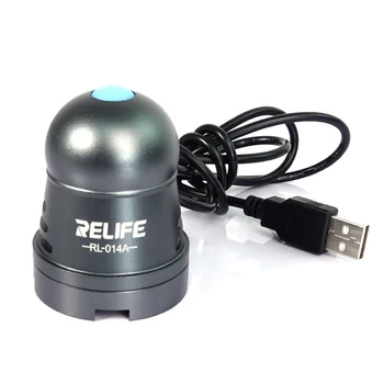 RELIFE RL-014A Vytvrdzovanie UV lampa USB, Nastaviteľný Čas Prepnúť Prenosné Svetlomet Perličiek Zelený Olej Vytvrdzovania Lepidla Nástroj