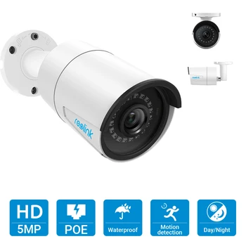 Reolink 4MP 5MP Fotoaparát Systému 8ch PoE NVR a 4 PoE IP Kamery Bullet Outdoor HD Video Dohľad Auta 2TB HDD RLK8-410B4