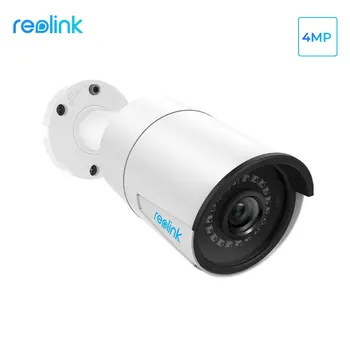 Reolink PoE IP kamera 4MP vonkajšie audio nočné videnie Vzdialený pohľad P2P Bullet bezpečnostné Kamery B400 pracuje iba s Reolink PoE NVR