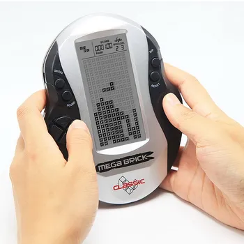 Retro Klasický Tetris Mobilné Hry Hráči Detstva Elektronické Hry, Hračky LED Herné Konzoly s postavený v 26 hry