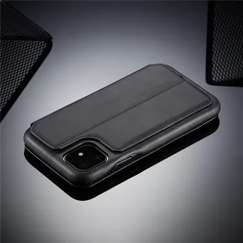 Retro Kože Flip púzdra Pre iPhone 12 Mini 11 Pro X XR XS Max Magnetické Karty Peňaženky Kryt Pre iPhone SE 2020 8 7 6 6 Plus Coque