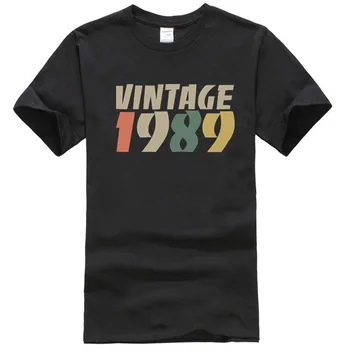 Retro Vintage 1989 30. Narodeniny Darček Tričko Muži Ženy