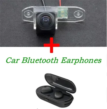 Reverzné 1080P Auto parkovacia Kamera pre Volvo S40, S60, S80 XC60 XC90 V60 Auto Kamera S HD Stereo TWS Bluetooth Slúchadlá