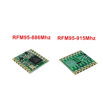 RFM95 RFM95W 868Mhz 915Mhz 433Mhz RFM96W RFM98W LoRa diaľkových bezdrôtový vysielač modul podporuje sx1276