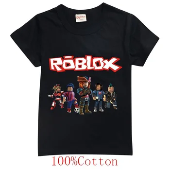 ROBLOXS Vytlačí Sweet Little Girls T-shirt 2 Do 15 Rokov Narodeninám Mäkké Bavlnené Deti T Shirt Dievčatá Topy Letné Oblečenie 4.8