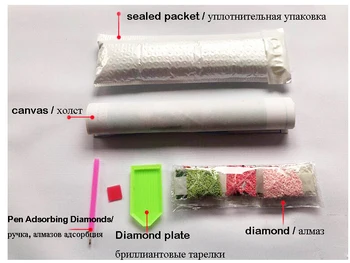 Rose 5D DIY Diamond maľovanie Kvetinové koše Kamienkami diamond Mozaiky Domova Cross Stitch diamond Vzor Výšivky