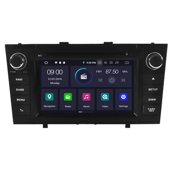 RoverOne Auto Multimediálny Systém Toyota Avensis 2009 - 2013 Android 10 Octa-Core Rádio Stereo Hlava Jednotky PhoneLink