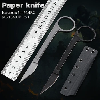 Rovný nôž 3CR13MOV pevnou čepeľou nože EDC nôž nástroje lovecký nôž na prežitie taktické utility knive outdoor camping nôž