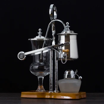 Royal Belgicko Kávovar Siphonic Destilácie Coffee Pot, Aby Káva Vyhovovali Drip Typ Ručný Kávovar Ciphon 4-6 Šálok
