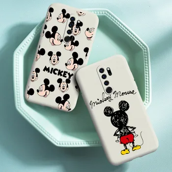 Roztomilý Kreslený Disney Sitich Minnie Mouse Mickey Mouse Telefón Puzdro Pre Xiao Redmi Poznámka 8 Pro Mäkké Silikónové Protction Kryt