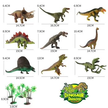 Roztomilý Zábavné Dinosaura Modely Zábavné Scény Hrať Mat Koberec Koberec Deti Rozvoja Hračka