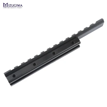 Rozšíriť Rozsah Montáž 11 mm na 20 mm/21 mm úzko spájat rozšíriť Weaver Picatinny Rail Adaptér Extensible Lov Rozsah Laser základy 155 MM