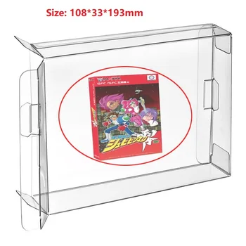 Ruitroliker 10pcs CIB Game Box Kazeta Prípade Chránič Puzdro pre SFC Hry Box Chránič Japonska verzia