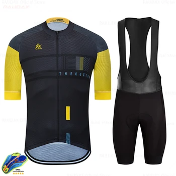 Rx Raudax pánske Oblečenie Nosiť Lepšie Rainbow Pro Team Areo Cyklistika Dres Krátky Rukáv Cyklistické Oblečenie Letné Cestných Súprav