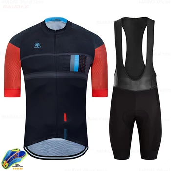 Rx Raudax pánske Oblečenie Nosiť Lepšie Rainbow Pro Team Areo Cyklistika Dres Krátky Rukáv Cyklistické Oblečenie Letné Cestných Súprav