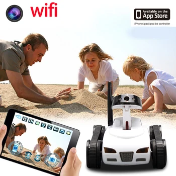 Rádiom riadené auto wifi kamera ios Android mini Mobilný telefón deti darček nádrže hračka v pohode rc autá, pre dospelých, deti chlapec hračka elektrické