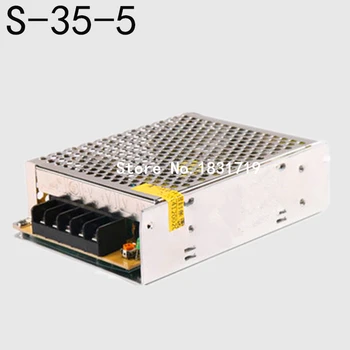 S-35-5 prepínanie napájania 7A 35W LED DC napájanie 5V pre bezpečnostné monitorovanie napájania