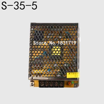 S-35-5 prepínanie napájania 7A 35W LED DC napájanie 5V pre bezpečnostné monitorovanie napájania