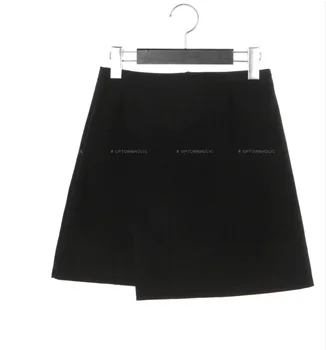 S-XL Bodycon Ceruzku Sukne slim Black Hip Sukne Nepravidelný Mini Sukne, Mini Sukne Letné Módy Saia Vysoký Pás Faldas Mujer