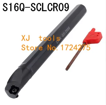 S16Q-SCLCR09/S16Q-SCLCL09 95 stupňov Interné nástroje na sústruženie, sústruženie držiaka nástroja, Vložte peny,nudné bar pre CCMT09T304
