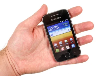 S5360 Originálne Odomknutý Samsung Galaxy Y S5360 3.0 Palcov android GPRS GSM Lacný Mobilný Telefón zrekonštruovaný