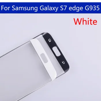 S7Edge Dotykový displej Pre Samsung Galaxy S7 Okraji G935 G935F SM-G935FD G935A Dotykový LCD Displej Predné Vonkajší Panel Sklo Objektívu