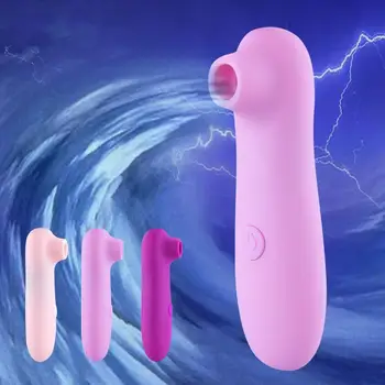 Sacia Hlavica Vibrátor Orálny Sex Stimulátor Klitorisu pre Ženy, G Mieste Upozorňuje Masturbator Jazyk Upozorňuje Sexuálne Hračky pre Dospelých
