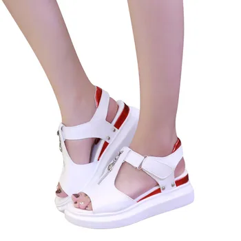 SAGACE Značky 2020 Ženy, Sandále Módne Dámske Topánky Platformu Kliny Ležérne Topánky Letné Otvorené Prst Čerpadlá zapatos de mujer
