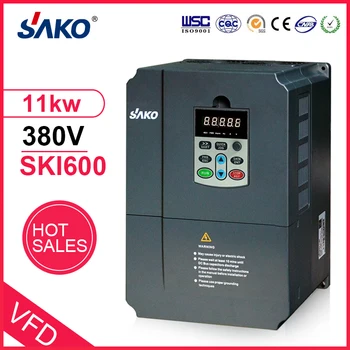 Sako SKI600 380V 11KW VFD Vysoký Výkon Frekvenčného Meniča z Triple (3) Fáza