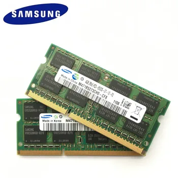SAMSUNG 8GB (2pcsX4GB) 2Rx8 PC3-8500S DDR3 1066Mhz Notebook Pamäť 4G PC3 8500S 1066MHZ Notebook Modul SODIMM pamäte RAM