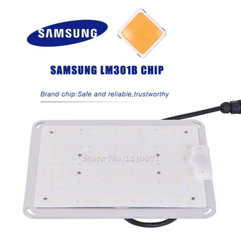 Samsung LM301H LED Rásť Svetlo Quantum Tech Rada 3000K 5000K 660nm IČ 1000W 2000W Vnútorné Rast Phytolamp S venčeky