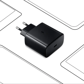 SAMSUNG Originálne maximálne 45 w USB-C Super Adaptívne Rýchle Nabíjanie Nabíjačky EP-TA845 Pre Samsung GALAXY Note 10 Plus Note10Plus 5G A91 Note10+