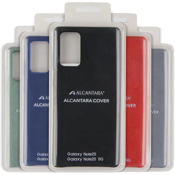 Samsung Poznámka 20 Ultra Alcantara Prípade Úradný Pôvodné Originálne Semiš Kožené Vybavené Protector SAMSUNG Galaxy Note20 Note20Ultra